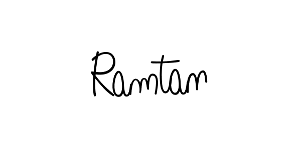 How to make Ramtan signature? Angelique-Rose-font-FFP is a professional autograph style. Create handwritten signature for Ramtan name. Ramtan signature style 5 images and pictures png