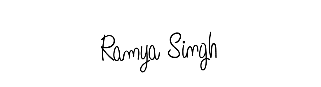 It looks lik you need a new signature style for name Ramya Singh. Design unique handwritten (Angelique-Rose-font-FFP) signature with our free signature maker in just a few clicks. Ramya Singh signature style 5 images and pictures png