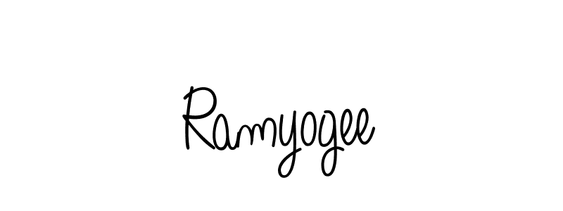 Make a beautiful signature design for name Ramyogee. Use this online signature maker to create a handwritten signature for free. Ramyogee signature style 5 images and pictures png