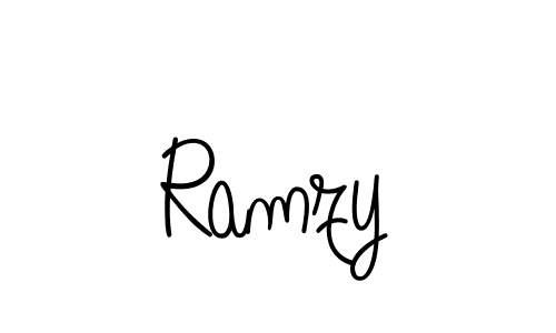 How to make Ramzy signature? Angelique-Rose-font-FFP is a professional autograph style. Create handwritten signature for Ramzy name. Ramzy signature style 5 images and pictures png