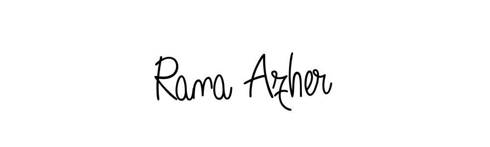 Make a short Rana Azher signature style. Manage your documents anywhere anytime using Angelique-Rose-font-FFP. Create and add eSignatures, submit forms, share and send files easily. Rana Azher signature style 5 images and pictures png