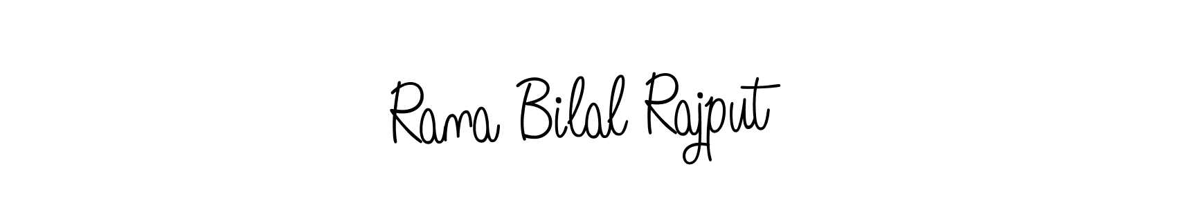 Also You can easily find your signature by using the search form. We will create Rana Bilal Rajput name handwritten signature images for you free of cost using Angelique-Rose-font-FFP sign style. Rana Bilal Rajput signature style 5 images and pictures png