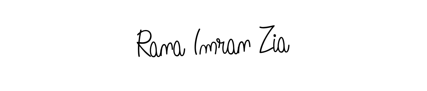 Make a short Rana Imran Zia signature style. Manage your documents anywhere anytime using Angelique-Rose-font-FFP. Create and add eSignatures, submit forms, share and send files easily. Rana Imran Zia signature style 5 images and pictures png