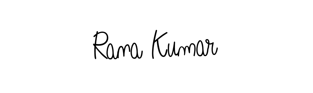 Make a beautiful signature design for name Rana Kumar. Use this online signature maker to create a handwritten signature for free. Rana Kumar signature style 5 images and pictures png