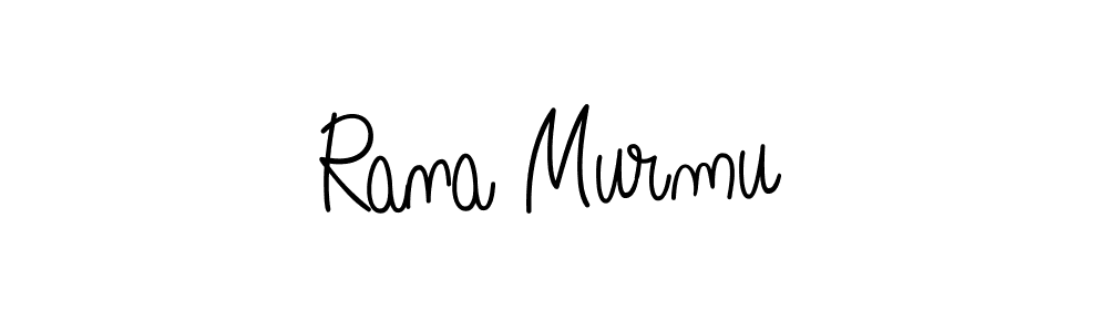 Rana Murmu stylish signature style. Best Handwritten Sign (Angelique-Rose-font-FFP) for my name. Handwritten Signature Collection Ideas for my name Rana Murmu. Rana Murmu signature style 5 images and pictures png