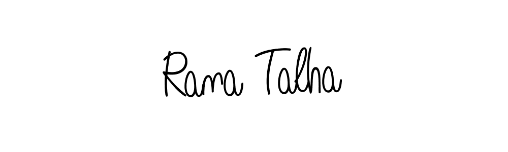 Once you've used our free online signature maker to create your best signature Angelique-Rose-font-FFP style, it's time to enjoy all of the benefits that Rana Talha name signing documents. Rana Talha signature style 5 images and pictures png