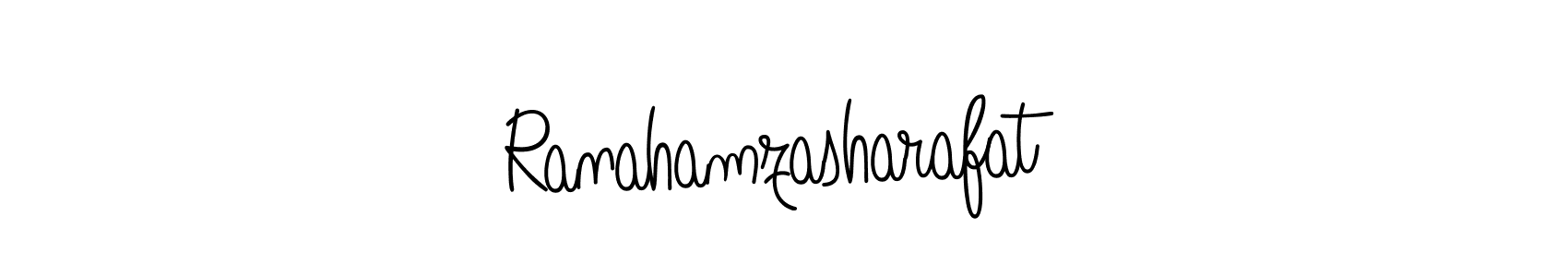 The best way (Angelique-Rose-font-FFP) to make a short signature is to pick only two or three words in your name. The name Ranahamzasharafat include a total of six letters. For converting this name. Ranahamzasharafat signature style 5 images and pictures png