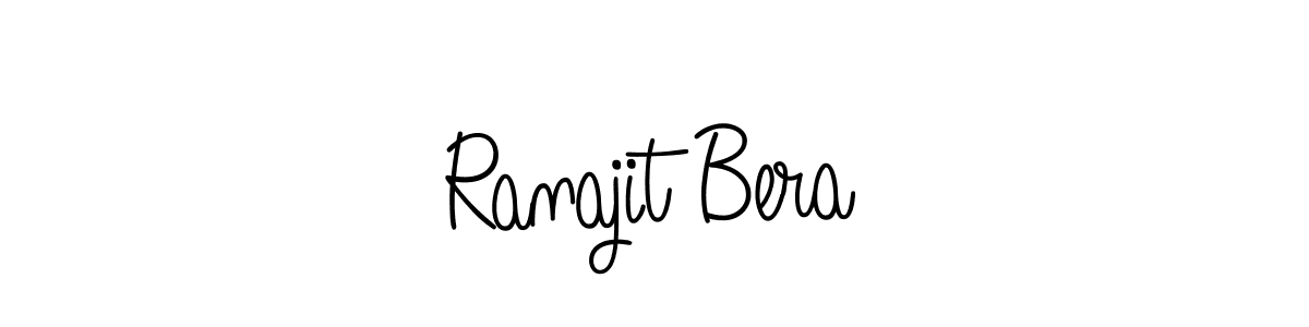 Also we have Ranajit Bera name is the best signature style. Create professional handwritten signature collection using Angelique-Rose-font-FFP autograph style. Ranajit Bera signature style 5 images and pictures png