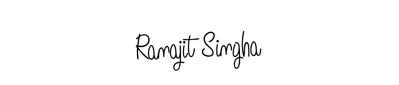 Make a short Ranajit Singha signature style. Manage your documents anywhere anytime using Angelique-Rose-font-FFP. Create and add eSignatures, submit forms, share and send files easily. Ranajit Singha signature style 5 images and pictures png