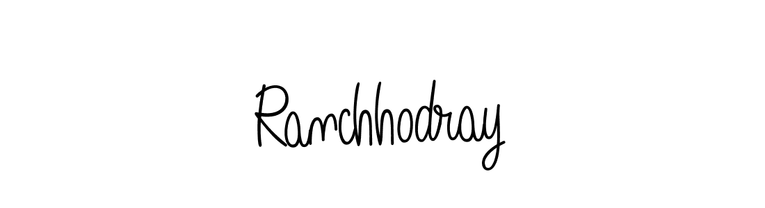 Ranchhodray stylish signature style. Best Handwritten Sign (Angelique-Rose-font-FFP) for my name. Handwritten Signature Collection Ideas for my name Ranchhodray. Ranchhodray signature style 5 images and pictures png
