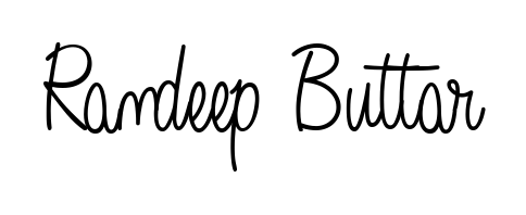 A stylish, flowing autograph style designed for name Randeep Buttar using Angelique-Rose-font-FFP typography. Perfect for digital creative projects. Randeep Buttar signature style 5 images and pictures png