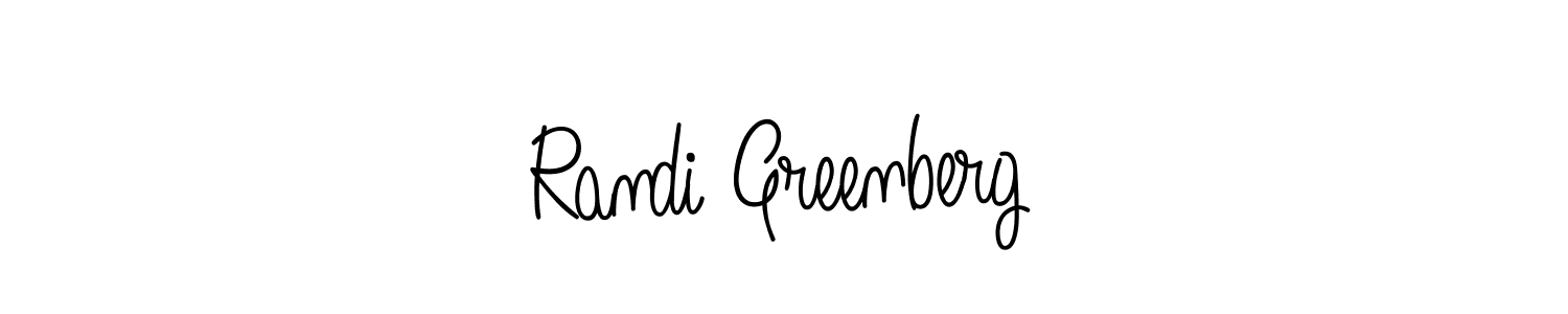 Similarly Angelique-Rose-font-FFP is the best handwritten signature design. Signature creator online .You can use it as an online autograph creator for name Randi Greenberg. Randi Greenberg signature style 5 images and pictures png