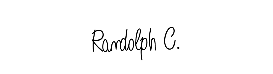 This is the best signature style for the Randolph C. name. Also you like these signature font (Angelique-Rose-font-FFP). Mix name signature. Randolph C. signature style 5 images and pictures png