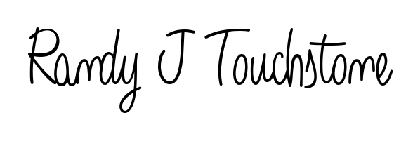 A stylish, flowing autograph style designed for name Randy J Touchstone using Angelique-Rose-font-FFP typography. Perfect for digital creative projects. Randy J Touchstone signature style 5 images and pictures png