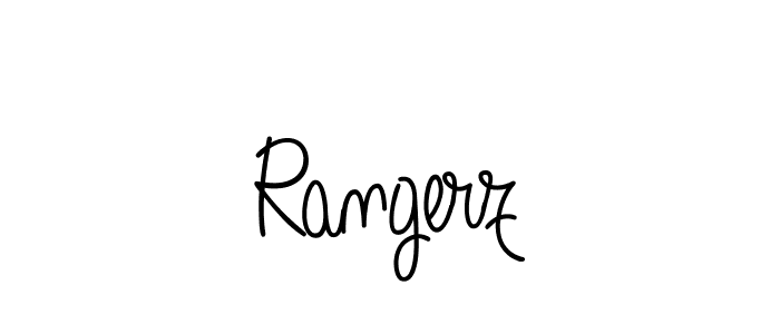 You can use this online signature creator to create a handwritten signature for the name Rangerz. This is the best online autograph maker. Rangerz signature style 5 images and pictures png
