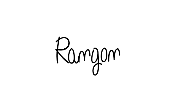 Check out images of Autograph of Rangon name. Actor Rangon Signature Style. Angelique-Rose-font-FFP is a professional sign style online. Rangon signature style 5 images and pictures png