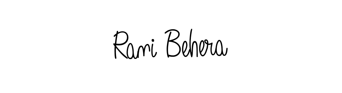 Here are the top 10 professional signature styles for the name Rani Behera. These are the best autograph styles you can use for your name. Rani Behera signature style 5 images and pictures png