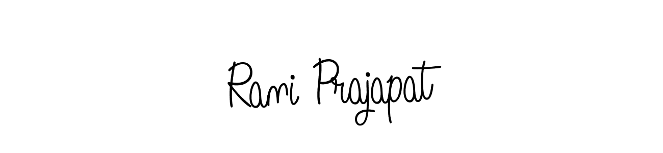 Best and Professional Signature Style for Rani Prajapat. Angelique-Rose-font-FFP Best Signature Style Collection. Rani Prajapat signature style 5 images and pictures png