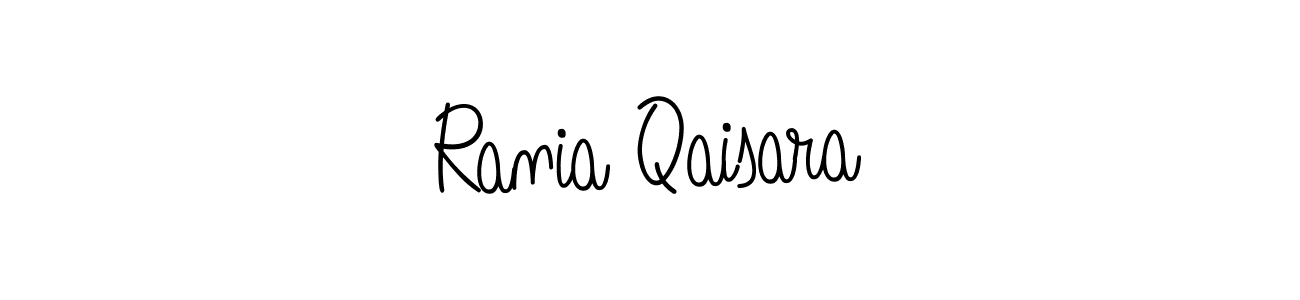 Best and Professional Signature Style for Rania Qaisara. Angelique-Rose-font-FFP Best Signature Style Collection. Rania Qaisara signature style 5 images and pictures png