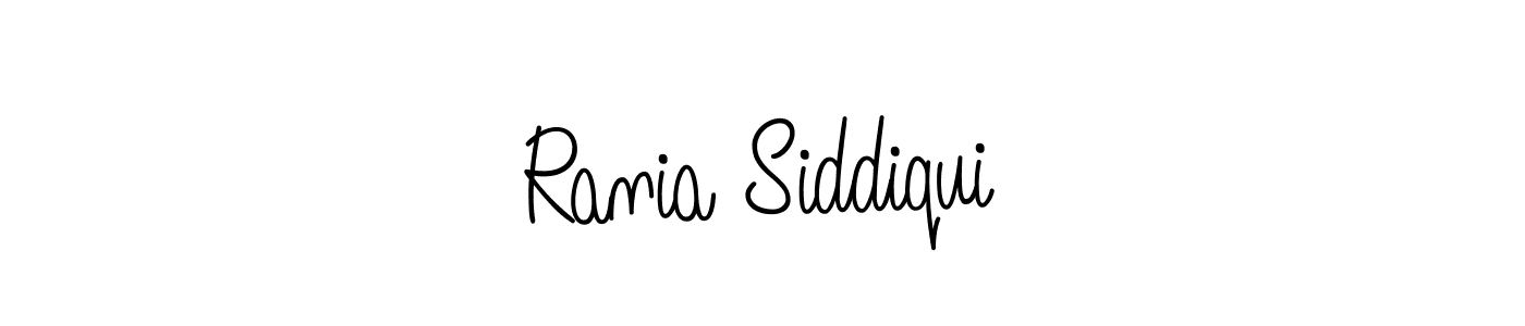 This is the best signature style for the Rania Siddiqui name. Also you like these signature font (Angelique-Rose-font-FFP). Mix name signature. Rania Siddiqui signature style 5 images and pictures png