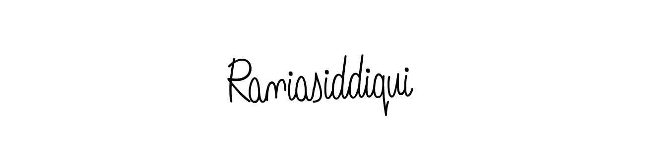 How to Draw Raniasiddiqui signature style? Angelique-Rose-font-FFP is a latest design signature styles for name Raniasiddiqui. Raniasiddiqui signature style 5 images and pictures png