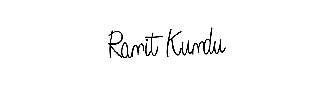 How to Draw Ranit Kundu signature style? Angelique-Rose-font-FFP is a latest design signature styles for name Ranit Kundu. Ranit Kundu signature style 5 images and pictures png