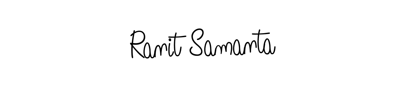 How to Draw Ranit Samanta signature style? Angelique-Rose-font-FFP is a latest design signature styles for name Ranit Samanta. Ranit Samanta signature style 5 images and pictures png