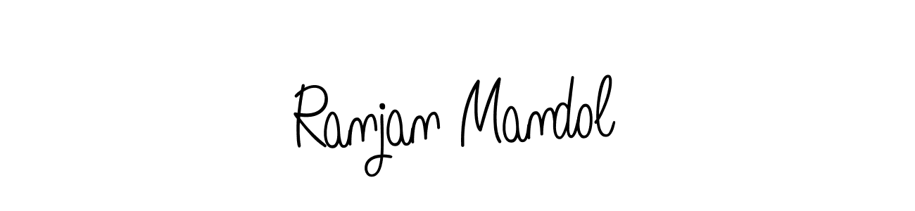 Angelique-Rose-font-FFP is a professional signature style that is perfect for those who want to add a touch of class to their signature. It is also a great choice for those who want to make their signature more unique. Get Ranjan Mandol name to fancy signature for free. Ranjan Mandol signature style 5 images and pictures png