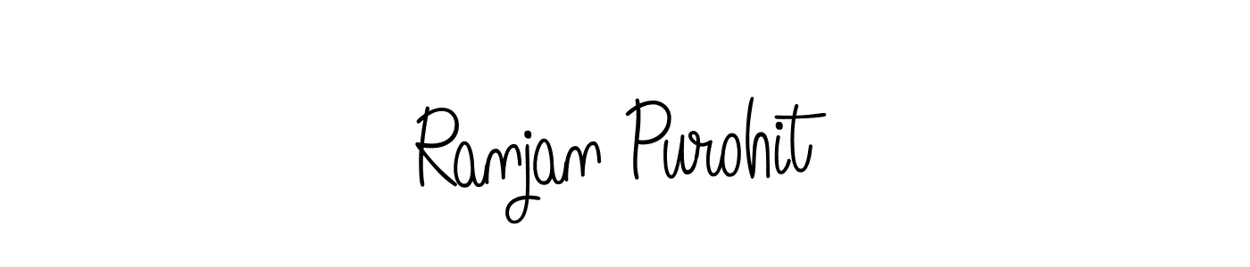 Best and Professional Signature Style for Ranjan Purohit. Angelique-Rose-font-FFP Best Signature Style Collection. Ranjan Purohit signature style 5 images and pictures png