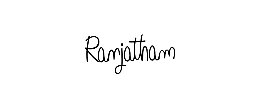 How to make Ranjatham signature? Angelique-Rose-font-FFP is a professional autograph style. Create handwritten signature for Ranjatham name. Ranjatham signature style 5 images and pictures png