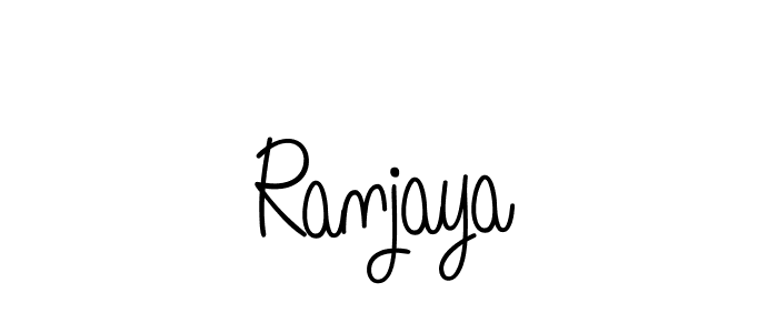 Here are the top 10 professional signature styles for the name Ranjaya. These are the best autograph styles you can use for your name. Ranjaya signature style 5 images and pictures png