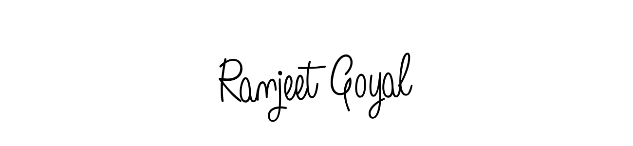 It looks lik you need a new signature style for name Ranjeet Goyal. Design unique handwritten (Angelique-Rose-font-FFP) signature with our free signature maker in just a few clicks. Ranjeet Goyal signature style 5 images and pictures png