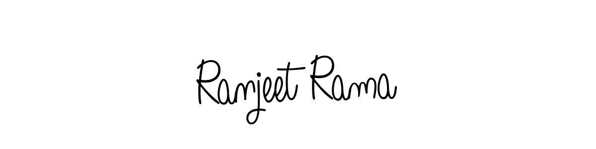 if you are searching for the best signature style for your name Ranjeet Rama. so please give up your signature search. here we have designed multiple signature styles  using Angelique-Rose-font-FFP. Ranjeet Rama signature style 5 images and pictures png