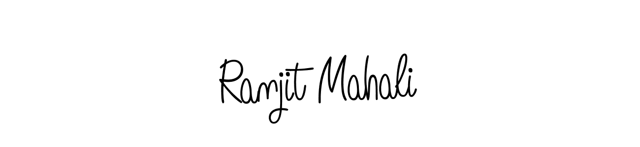 How to Draw Ranjit Mahali signature style? Angelique-Rose-font-FFP is a latest design signature styles for name Ranjit Mahali. Ranjit Mahali signature style 5 images and pictures png