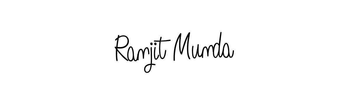 Create a beautiful signature design for name Ranjit Munda. With this signature (Angelique-Rose-font-FFP) fonts, you can make a handwritten signature for free. Ranjit Munda signature style 5 images and pictures png