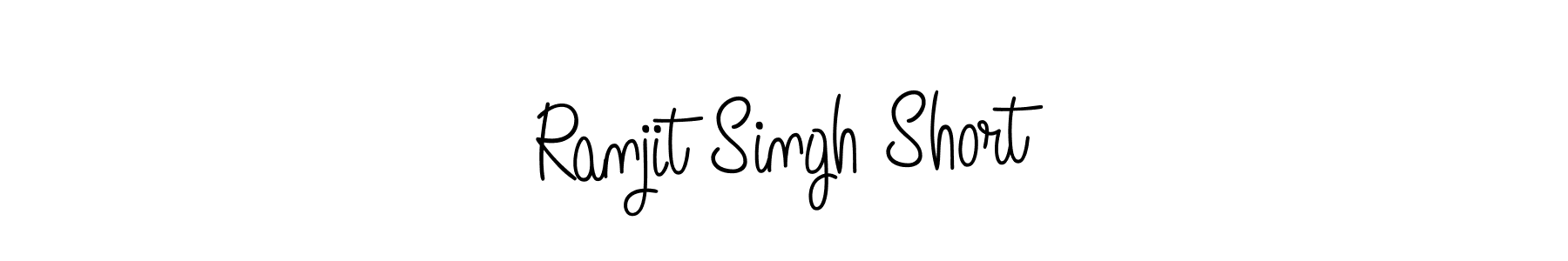 Ranjit Singh Short stylish signature style. Best Handwritten Sign (Angelique-Rose-font-FFP) for my name. Handwritten Signature Collection Ideas for my name Ranjit Singh Short. Ranjit Singh Short signature style 5 images and pictures png