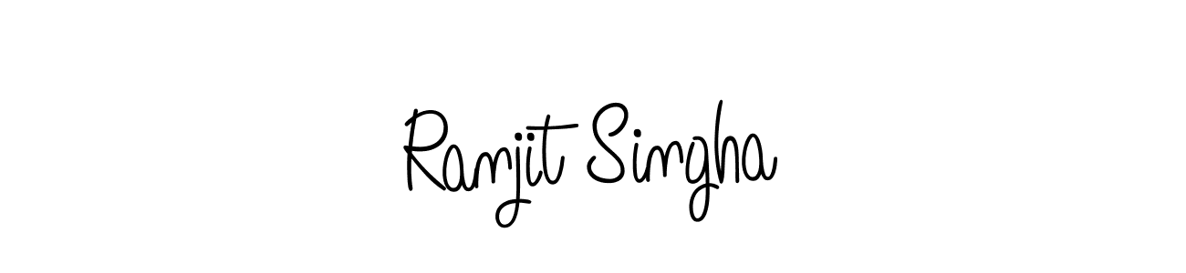 Also You can easily find your signature by using the search form. We will create Ranjit Singha name handwritten signature images for you free of cost using Angelique-Rose-font-FFP sign style. Ranjit Singha signature style 5 images and pictures png