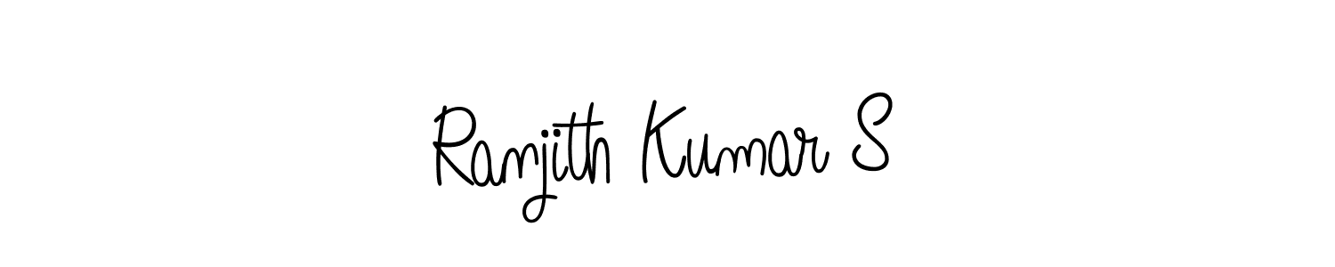 Best and Professional Signature Style for Ranjith Kumar S. Angelique-Rose-font-FFP Best Signature Style Collection. Ranjith Kumar S signature style 5 images and pictures png
