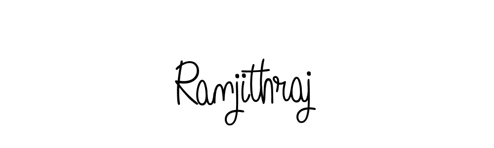 Also we have Ranjithraj name is the best signature style. Create professional handwritten signature collection using Angelique-Rose-font-FFP autograph style. Ranjithraj signature style 5 images and pictures png