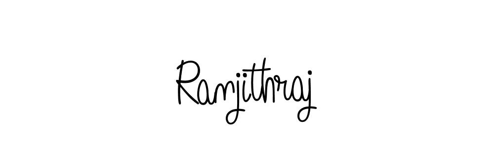 Also we have Ranjithraj name is the best signature style. Create professional handwritten signature collection using Angelique-Rose-font-FFP autograph style. Ranjithraj signature style 5 images and pictures png