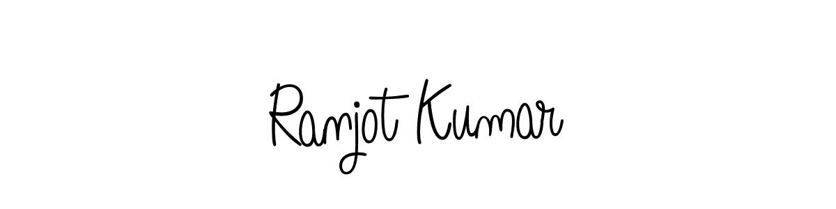 This is the best signature style for the Ranjot Kumar name. Also you like these signature font (Angelique-Rose-font-FFP). Mix name signature. Ranjot Kumar signature style 5 images and pictures png
