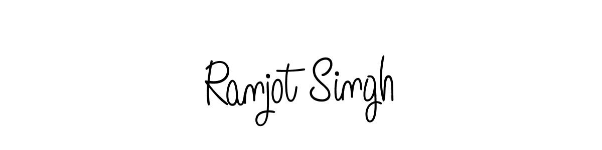 Create a beautiful signature design for name Ranjot Singh. With this signature (Angelique-Rose-font-FFP) fonts, you can make a handwritten signature for free. Ranjot Singh signature style 5 images and pictures png