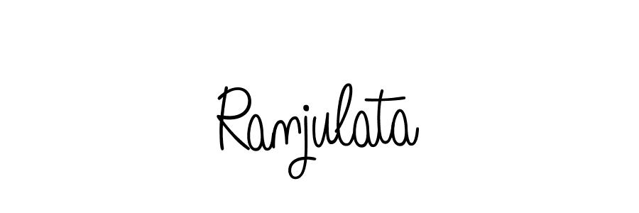How to make Ranjulata signature? Angelique-Rose-font-FFP is a professional autograph style. Create handwritten signature for Ranjulata name. Ranjulata signature style 5 images and pictures png