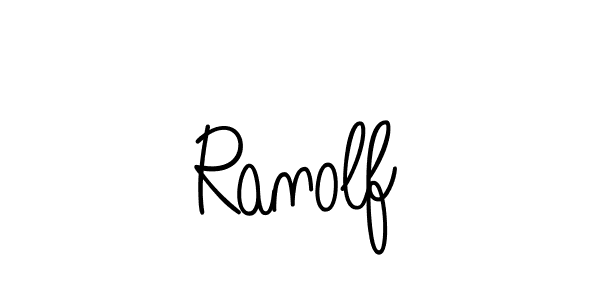 Create a beautiful signature design for name Ranolf. With this signature (Angelique-Rose-font-FFP) fonts, you can make a handwritten signature for free. Ranolf signature style 5 images and pictures png