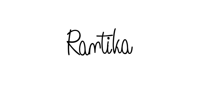 How to make Rantika signature? Angelique-Rose-font-FFP is a professional autograph style. Create handwritten signature for Rantika name. Rantika signature style 5 images and pictures png