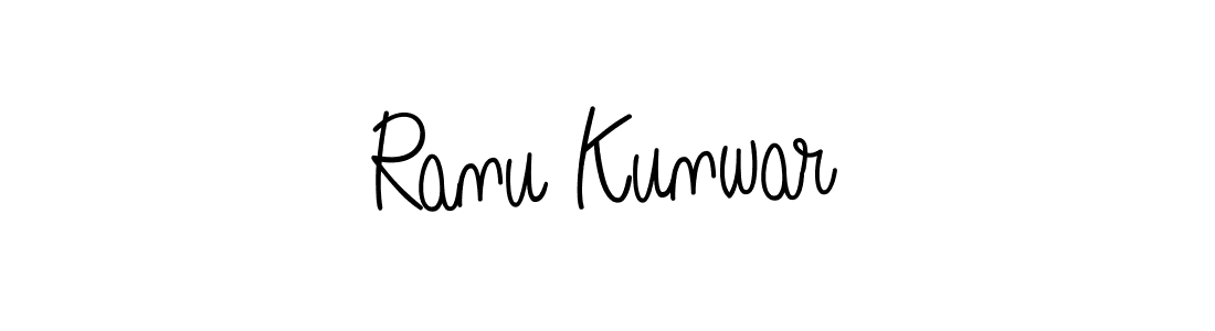 Best and Professional Signature Style for Ranu Kunwar. Angelique-Rose-font-FFP Best Signature Style Collection. Ranu Kunwar signature style 5 images and pictures png
