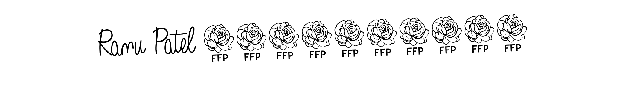 This is the best signature style for the Ranu Patel 6263929641 name. Also you like these signature font (Angelique-Rose-font-FFP). Mix name signature. Ranu Patel 6263929641 signature style 5 images and pictures png