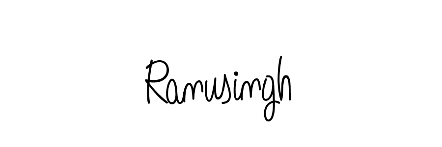 How to make Ranusingh signature? Angelique-Rose-font-FFP is a professional autograph style. Create handwritten signature for Ranusingh name. Ranusingh signature style 5 images and pictures png