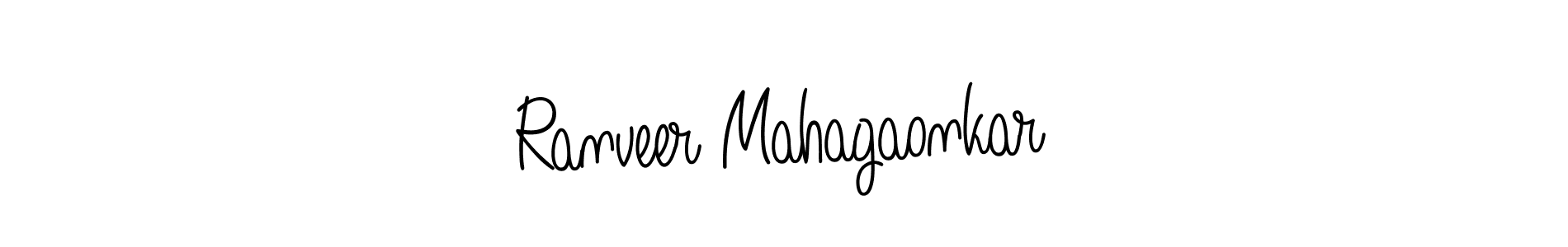 This is the best signature style for the Ranveer Mahagaonkar name. Also you like these signature font (Angelique-Rose-font-FFP). Mix name signature. Ranveer Mahagaonkar signature style 5 images and pictures png