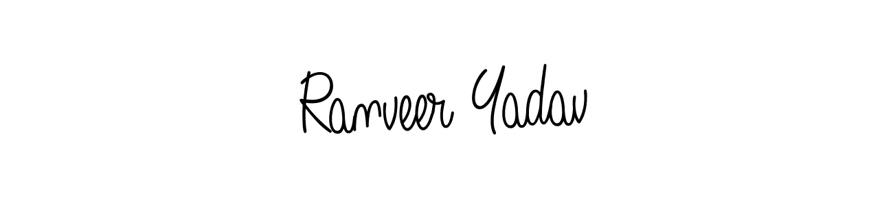 This is the best signature style for the Ranveer Yadav name. Also you like these signature font (Angelique-Rose-font-FFP). Mix name signature. Ranveer Yadav signature style 5 images and pictures png